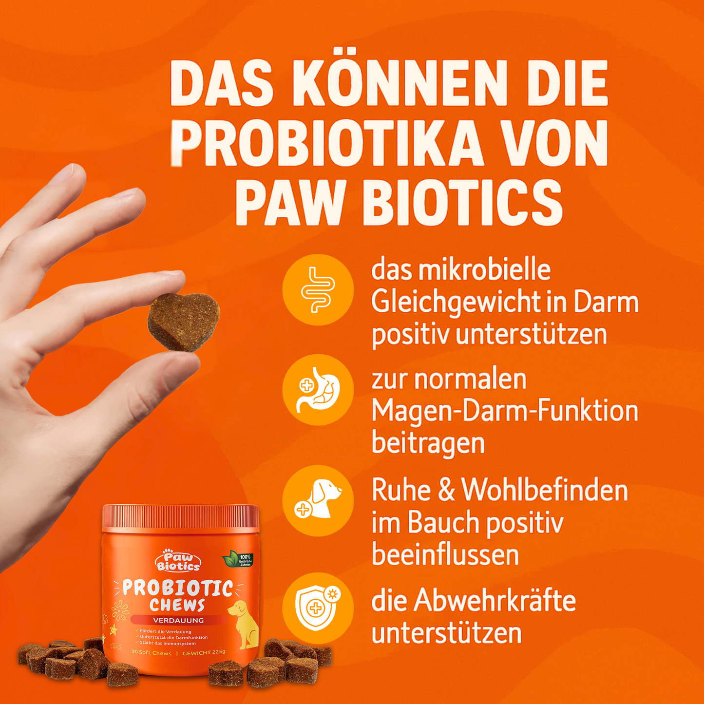 Paw Biotics™ Probiotic Chews 2+1 Special