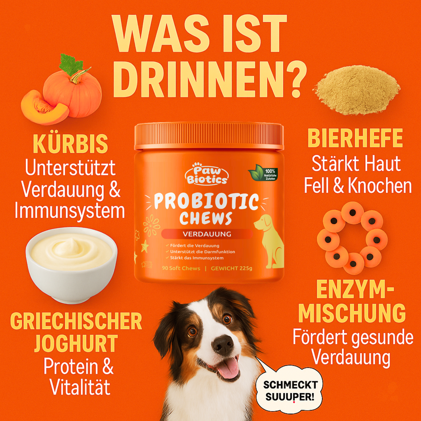 Paw Biotics™ Probiotic Chews 2+1 Special